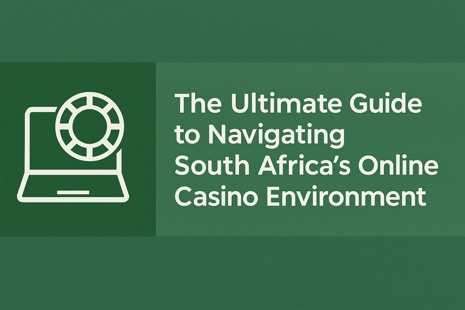 The Ultimate Guide to Navigating South Africa's Online Casino Environment