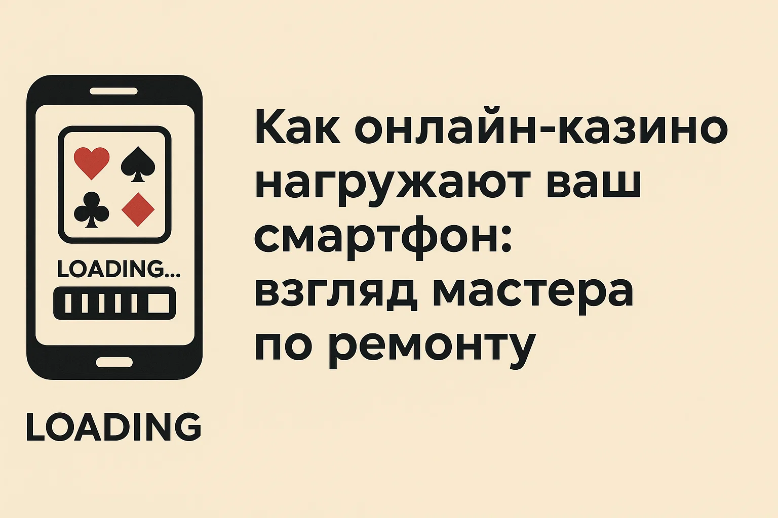 Как онлайн-казино нагружают ваш смартфон: взгляд мастера по ремонту